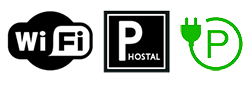 WiFi + Parking Privado en el Hostal